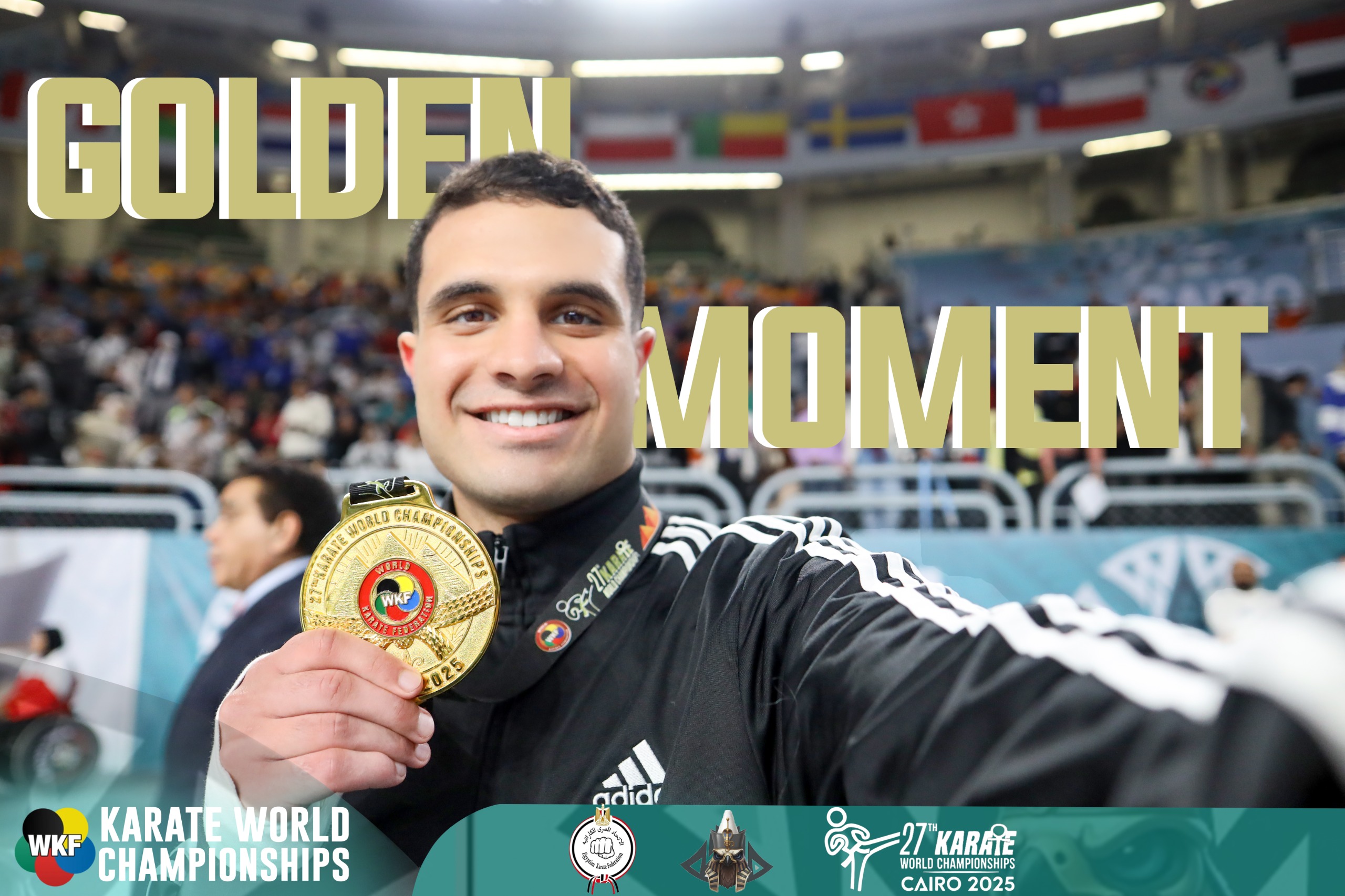 بعد غياب 37 عامً فراعنة الكاراتيه يتربعون على عرش العالم 