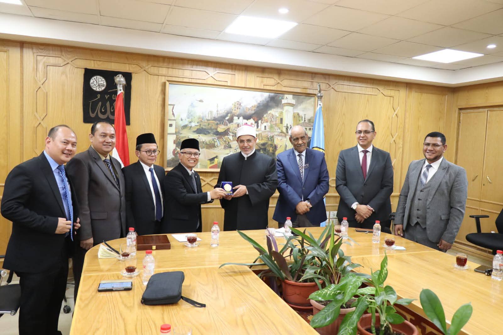 نائب وزير التعليم الإندونيسي: الأزهر الشريف مرجعيتنا الدينية