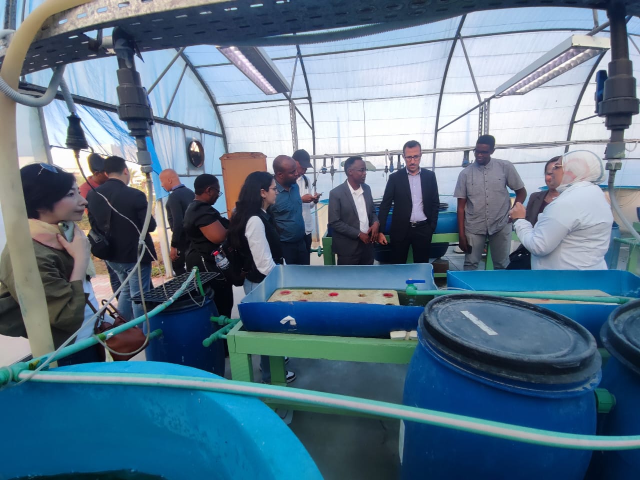 معهد علوم البحار والمصايد يستقبل وفدًا دوليًا