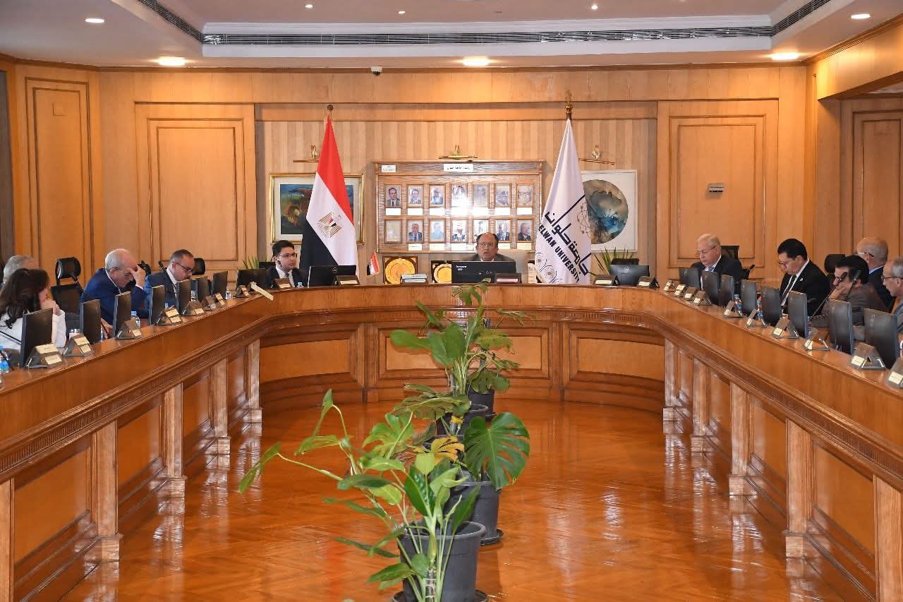 الوافدون إلى جامعة حلوان بلغ عددهم ٧ آلاف طالب من ٣٦ جنسية 