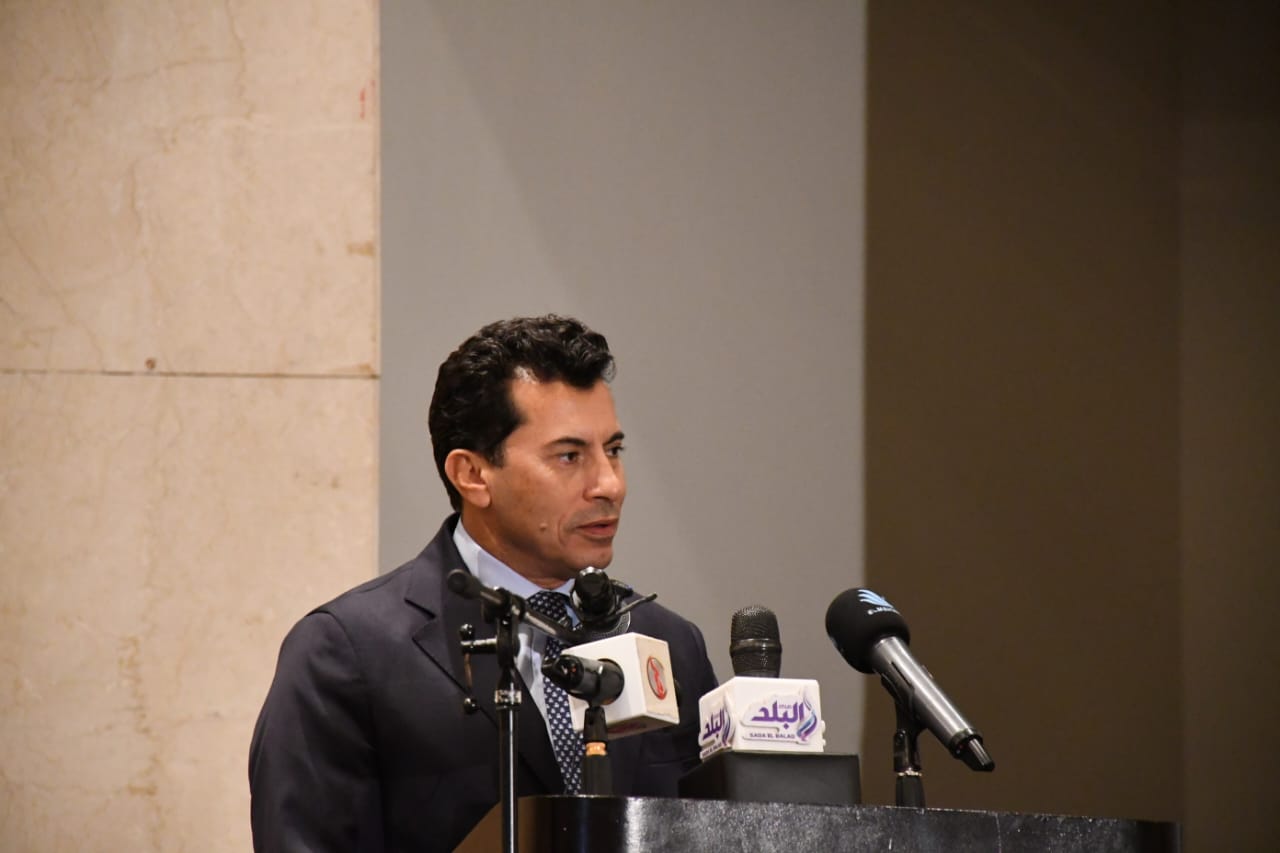 الدكتور أشرف صبحي وزير الشباب والرياضة 