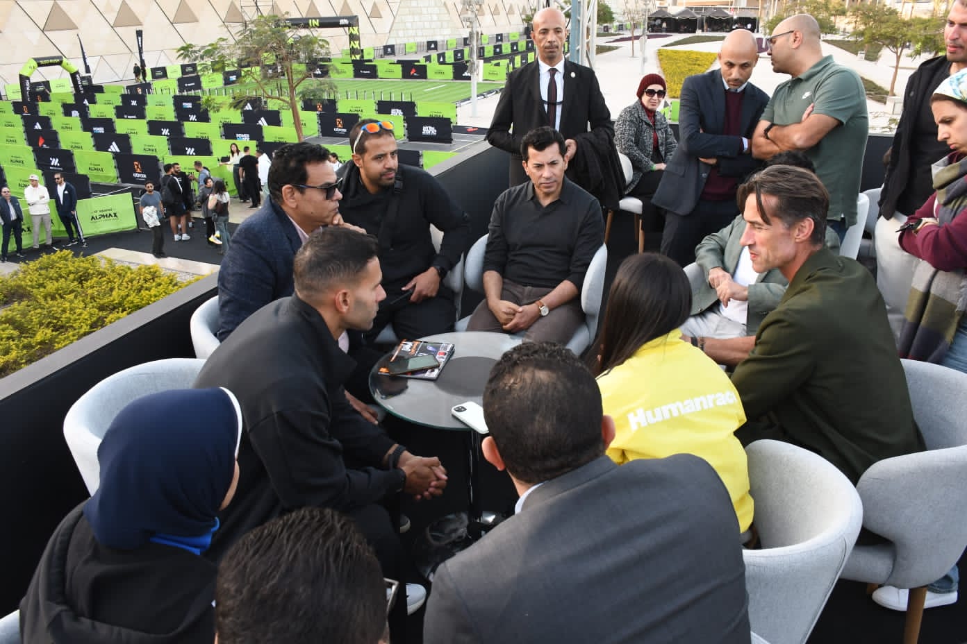 صبحي يشهد انطلاق فعالية Alpha X بمشاركة أكثر من 1000 رياضي بالمتحف المصري الكبير 