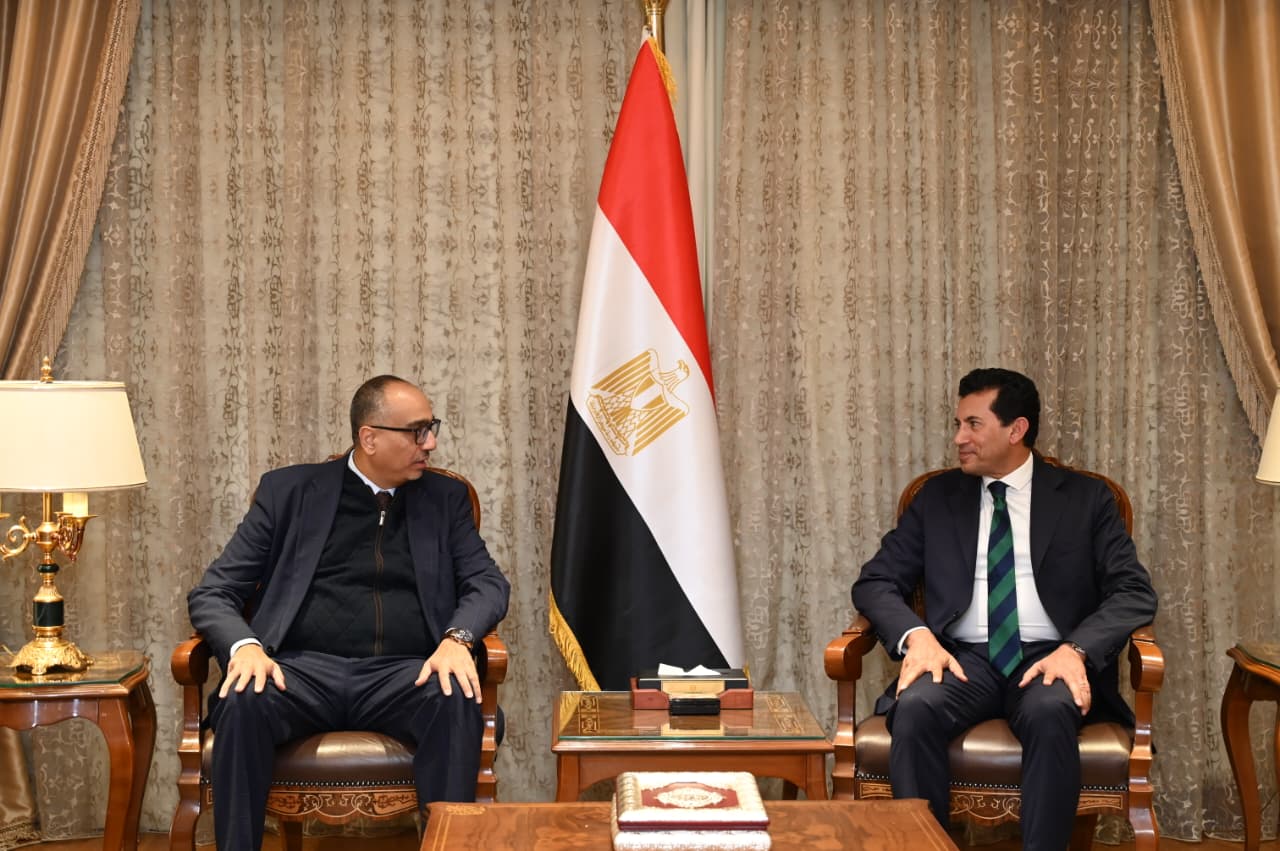 صبحي يناقش استعدادات اجتماع مجلس وزراء الشباب والرياضة العرب ومكتبه التنفيذي ولجانه المعاونة 3 صبحي يناقش استعدادات اجتماع مجلس وزراء الشباب والرياضة العرب ومكتبه التنفيذي ولجانه المعاونة