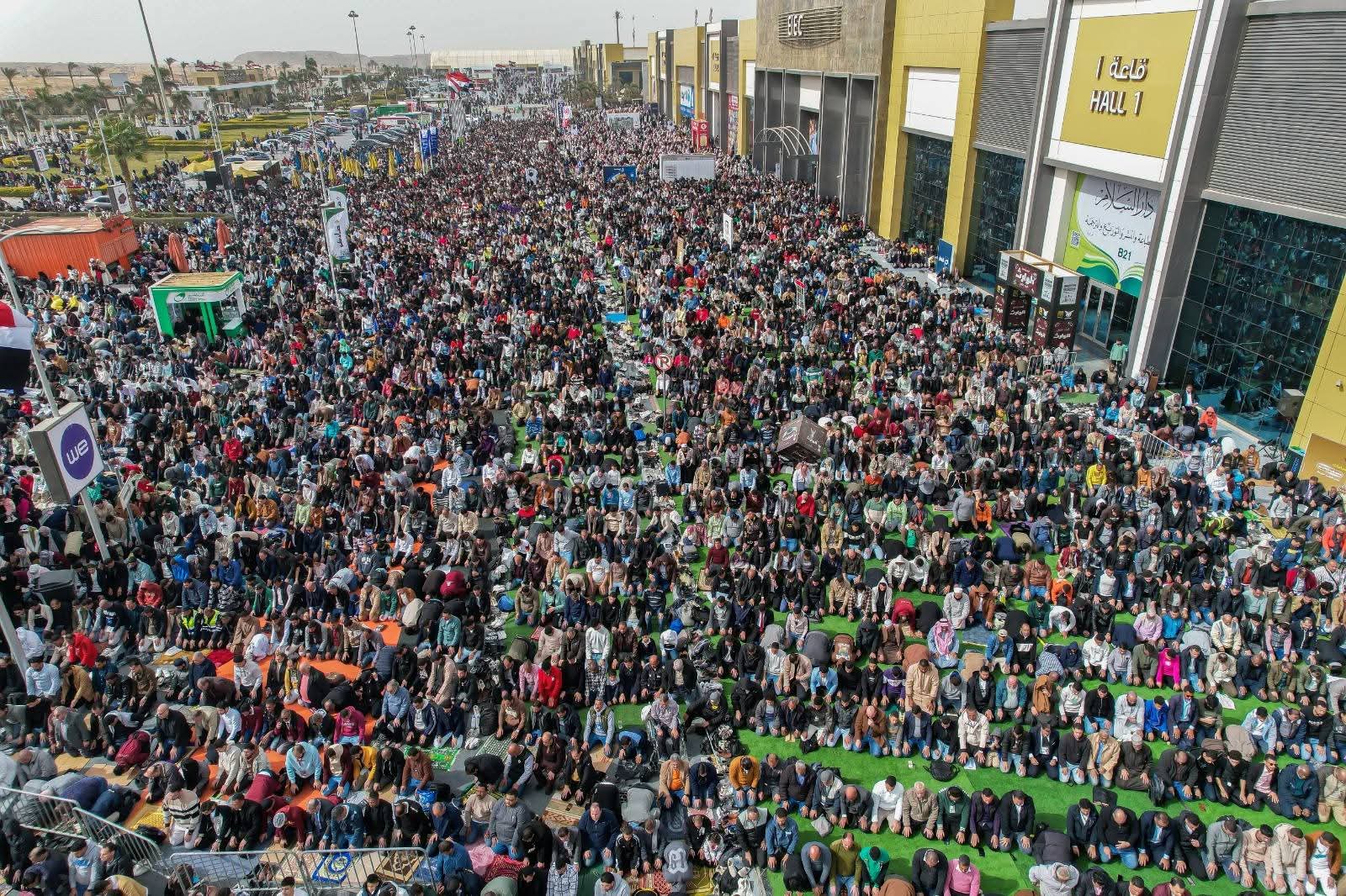 الجمعة الثانية للمعرض تشهد زحام داخل المعرض 