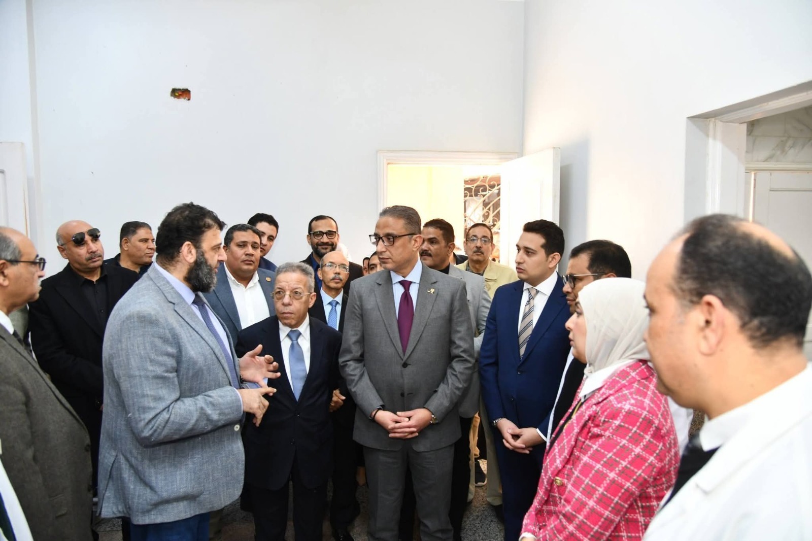 نقابة الأطباء تدعم مستشفى سنورس بالفيوم