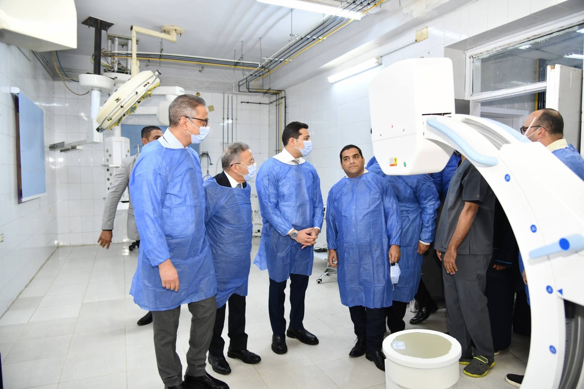 نقابة الأطباء تدعم مستشفى سنورس بالفيوم