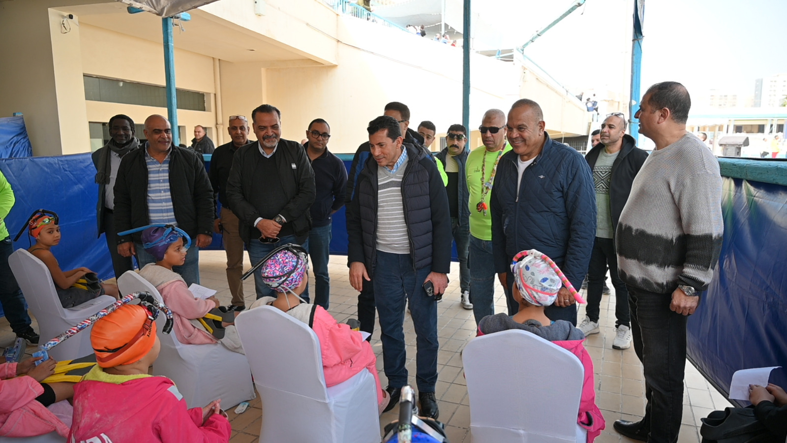 صبحي يشيد بحسن التنظيم وتوفير عوامل الأمن والسلامة