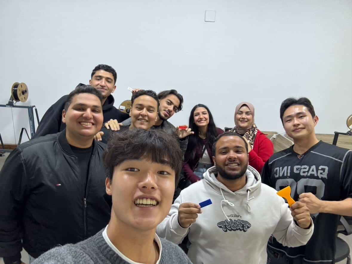 تعاون مشترك  بين حلوان التكنولوجية الدولية وجامعة كوريا تك