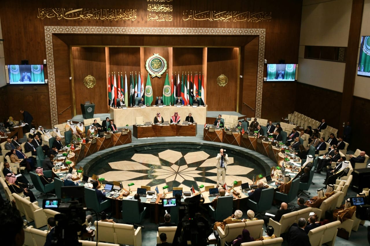 الجلسة العامة لاجتماع جامعة الدول العربية 