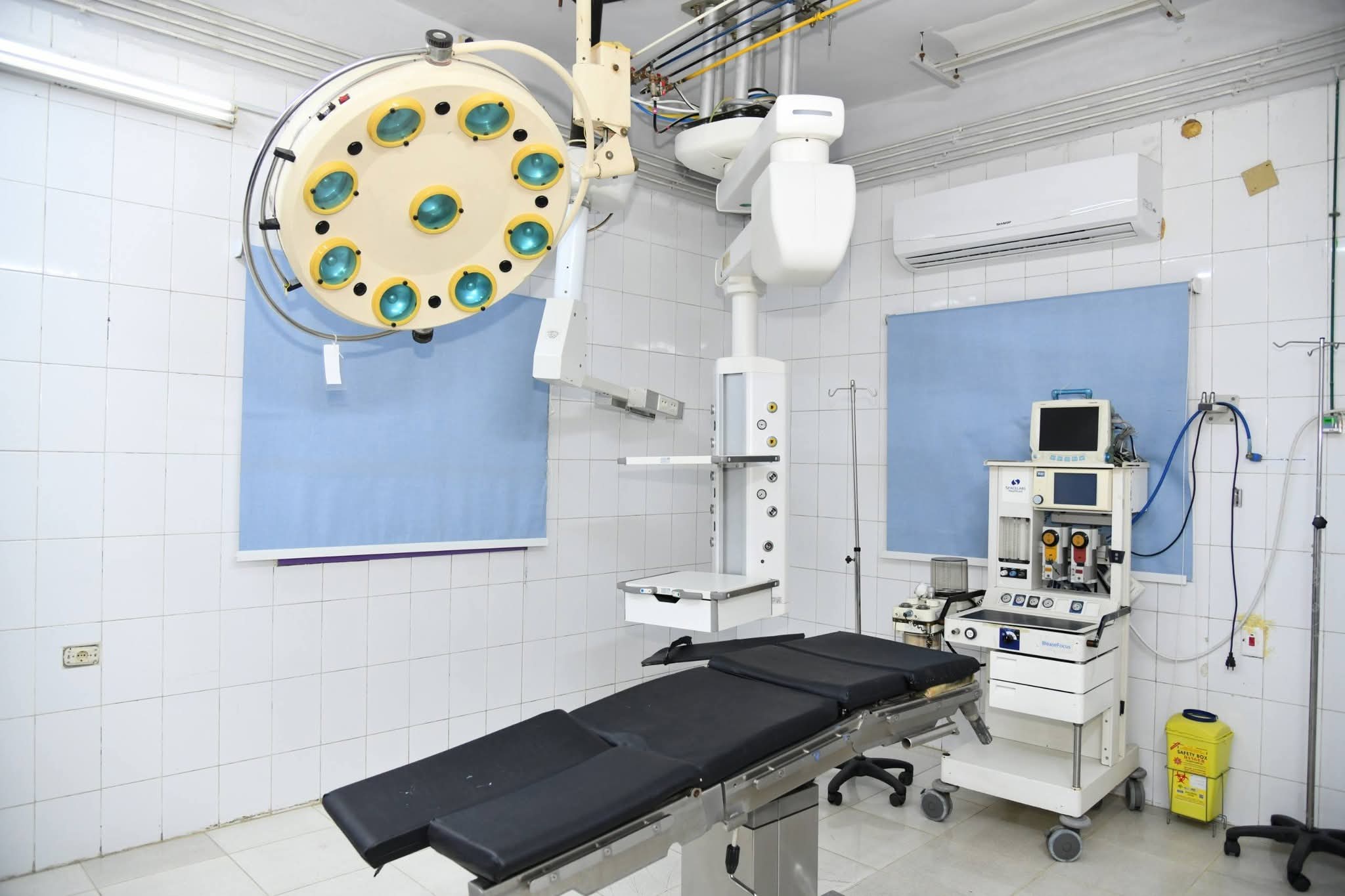 نقابة الأطباء تدعم مستشفى سنورس بالفيوم