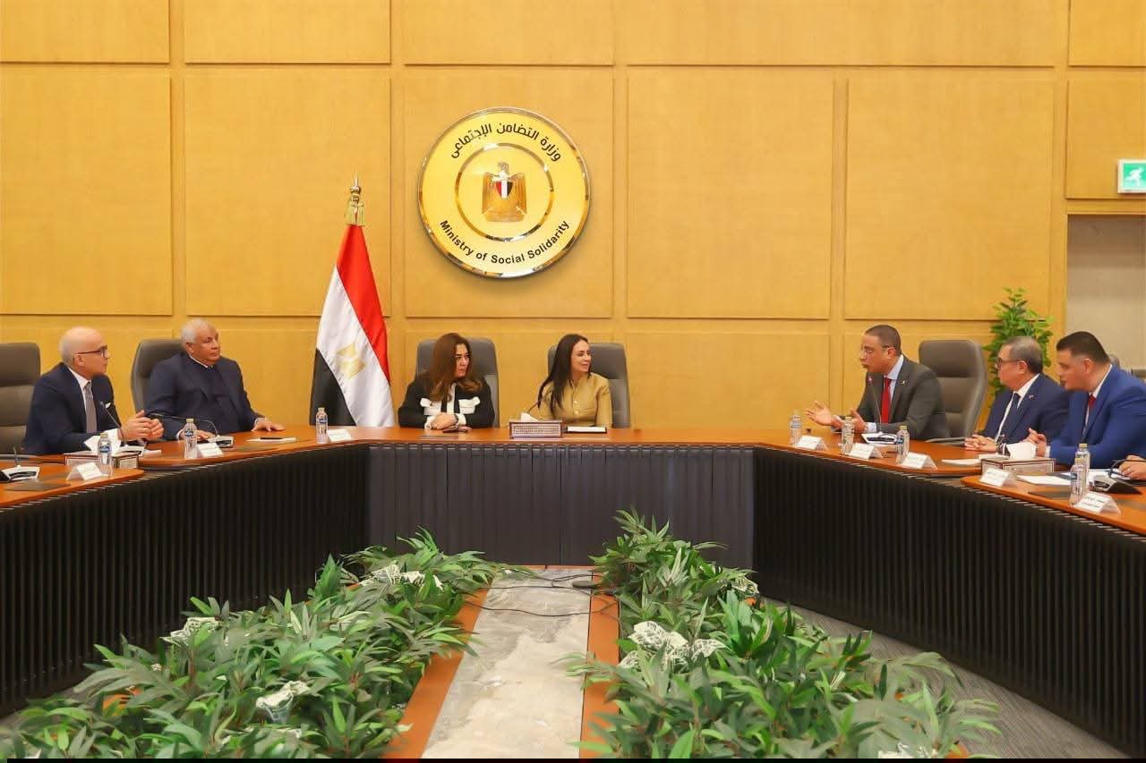 وزيرة التضامن الاجتماعي ترحب بالضيوف
