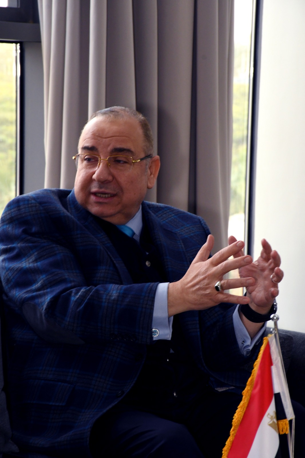 أشرف منصور: رؤية الجامعة الألمانية الدولية توطين الصناعة وترسيخ مصر كمركز اقليمي للتعليم التطبيقي