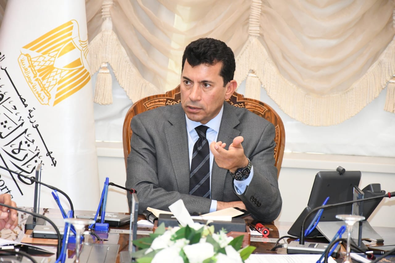 الدكتور أشرف صبحي وزير الشباب والرياضة 