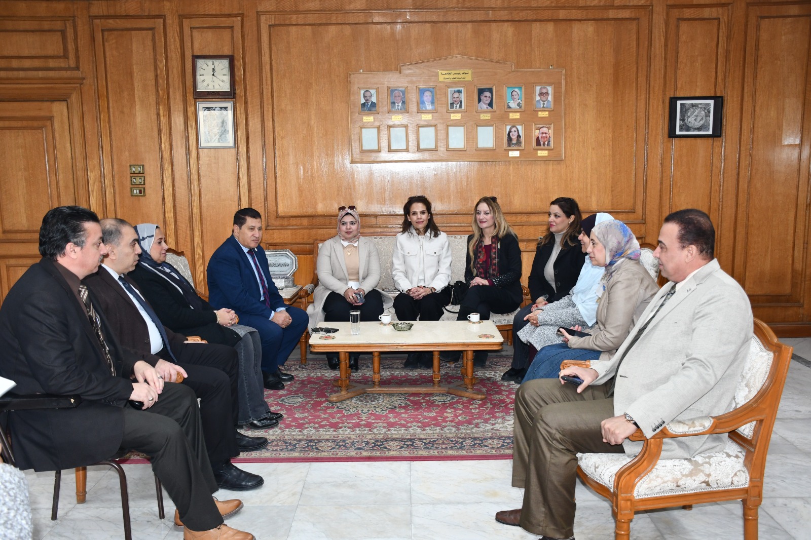 العاصمة تستضيف وفد مشروع الماجستير الدولي في التكنولوجيا المالية