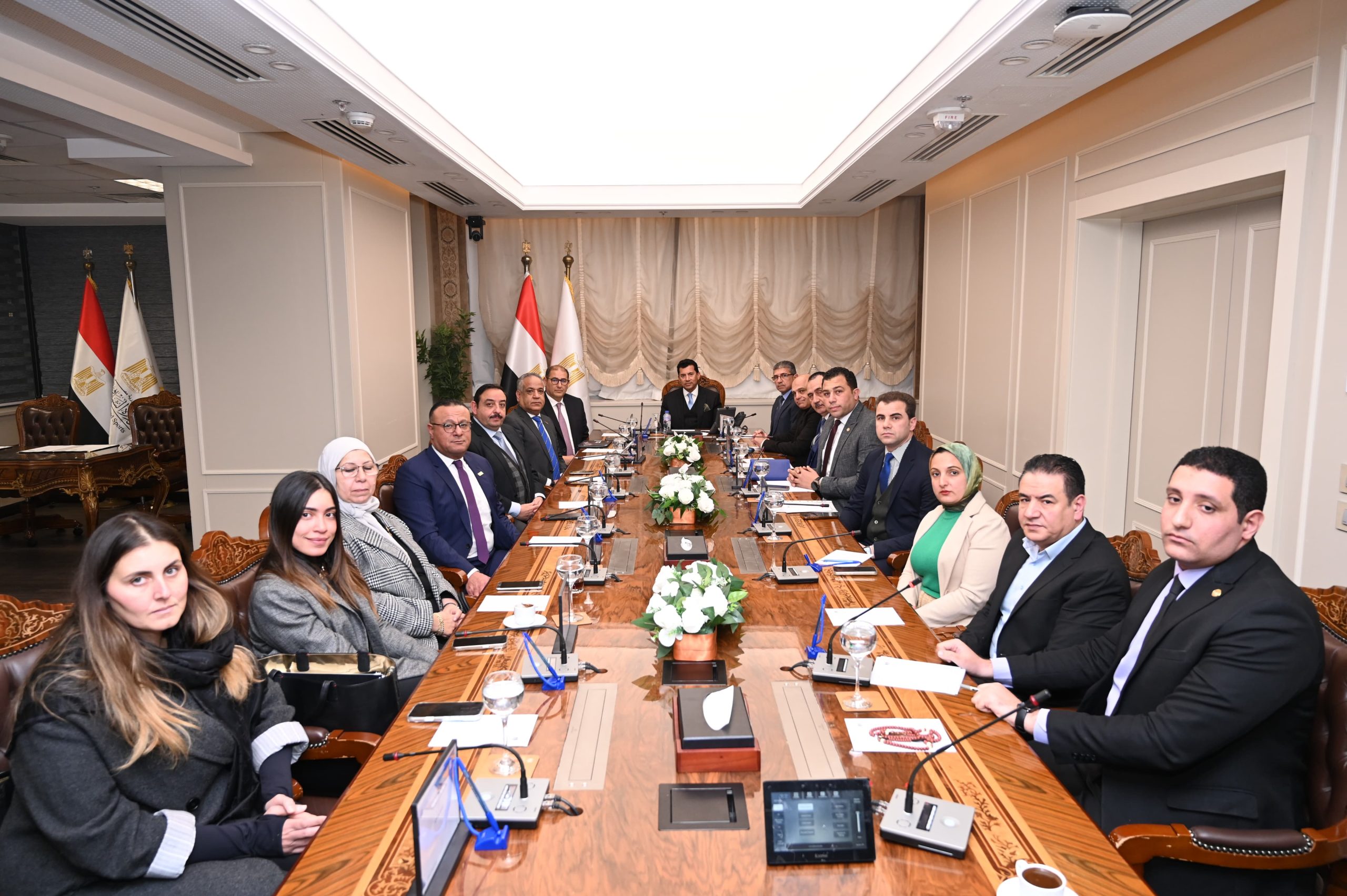 استعداد مكثف لتنظيم النسخة الرابعة من معرض مصر الرياضي