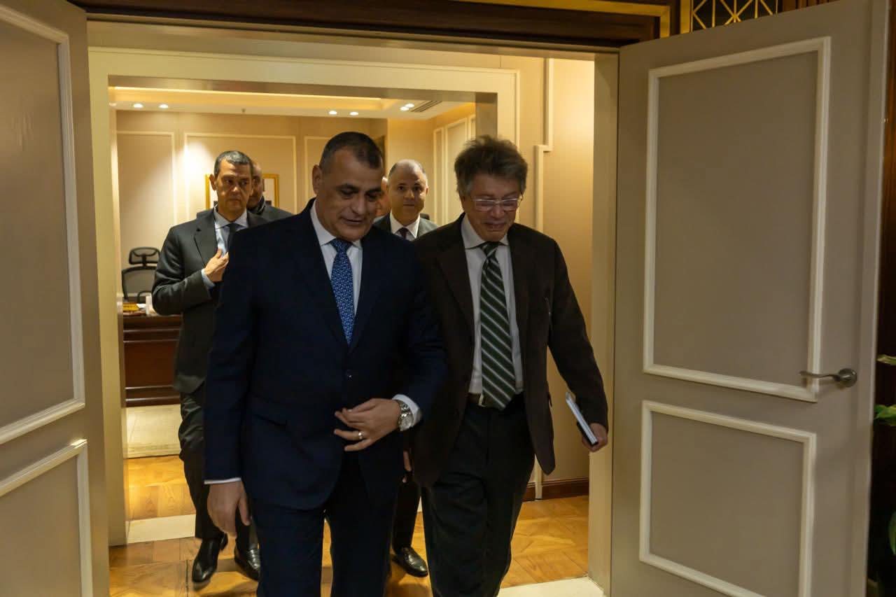 وزير الدولة للإنتاج الحربي يستقبل رئيس الشركة المتحدة للخدمات الإعلامية