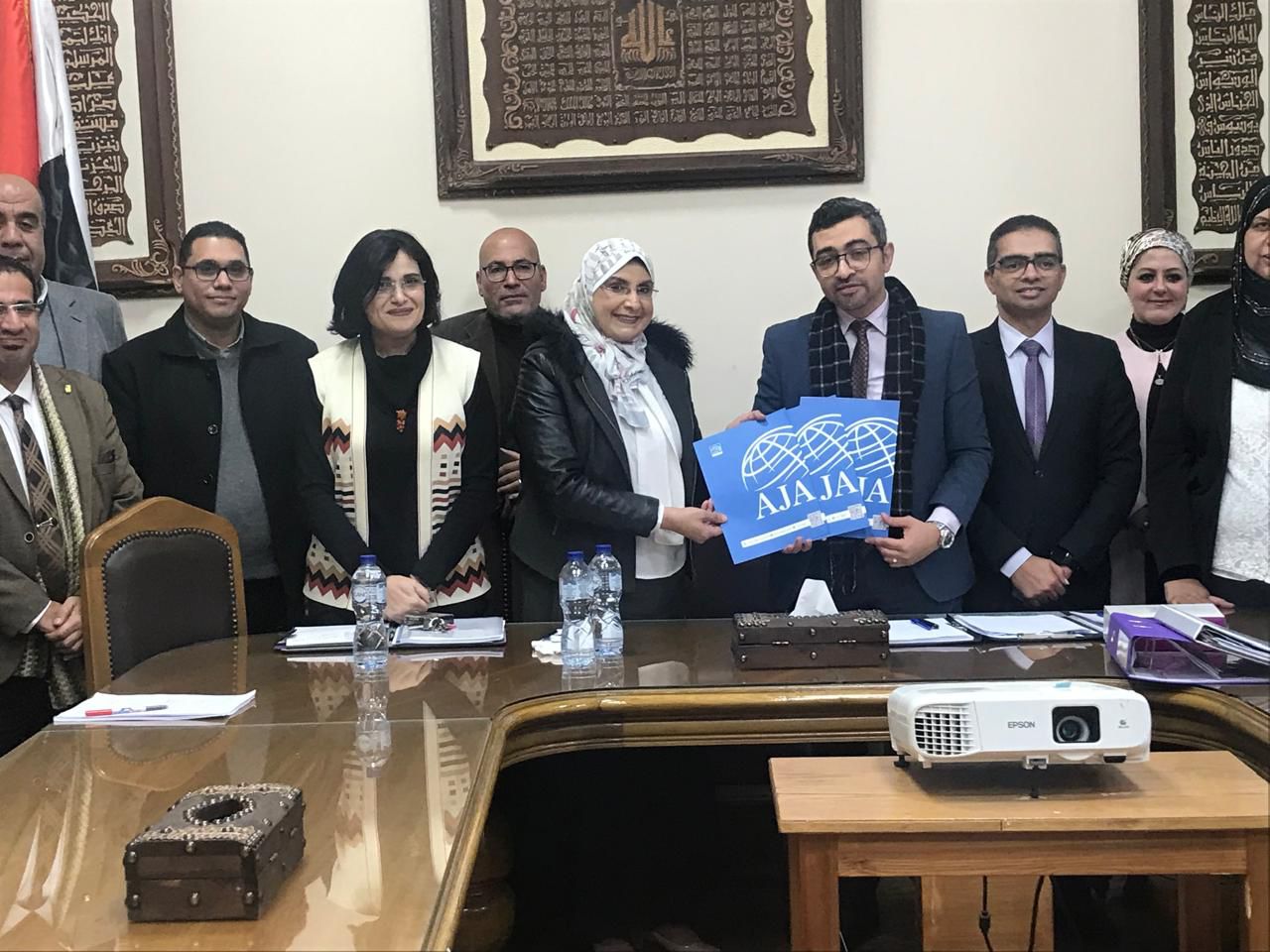 تجديد شهادات الأيزو الدولية لعلوم القاهرة