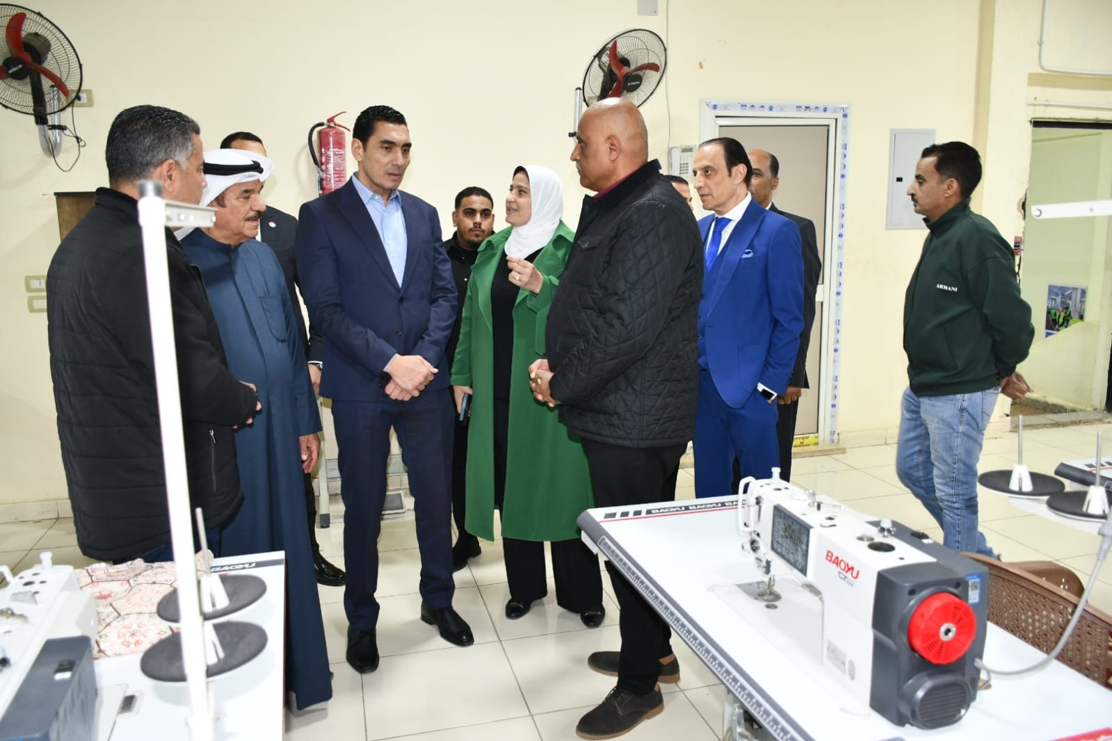 الوزير يتفقد مركز التكوين المهني بالأميرية