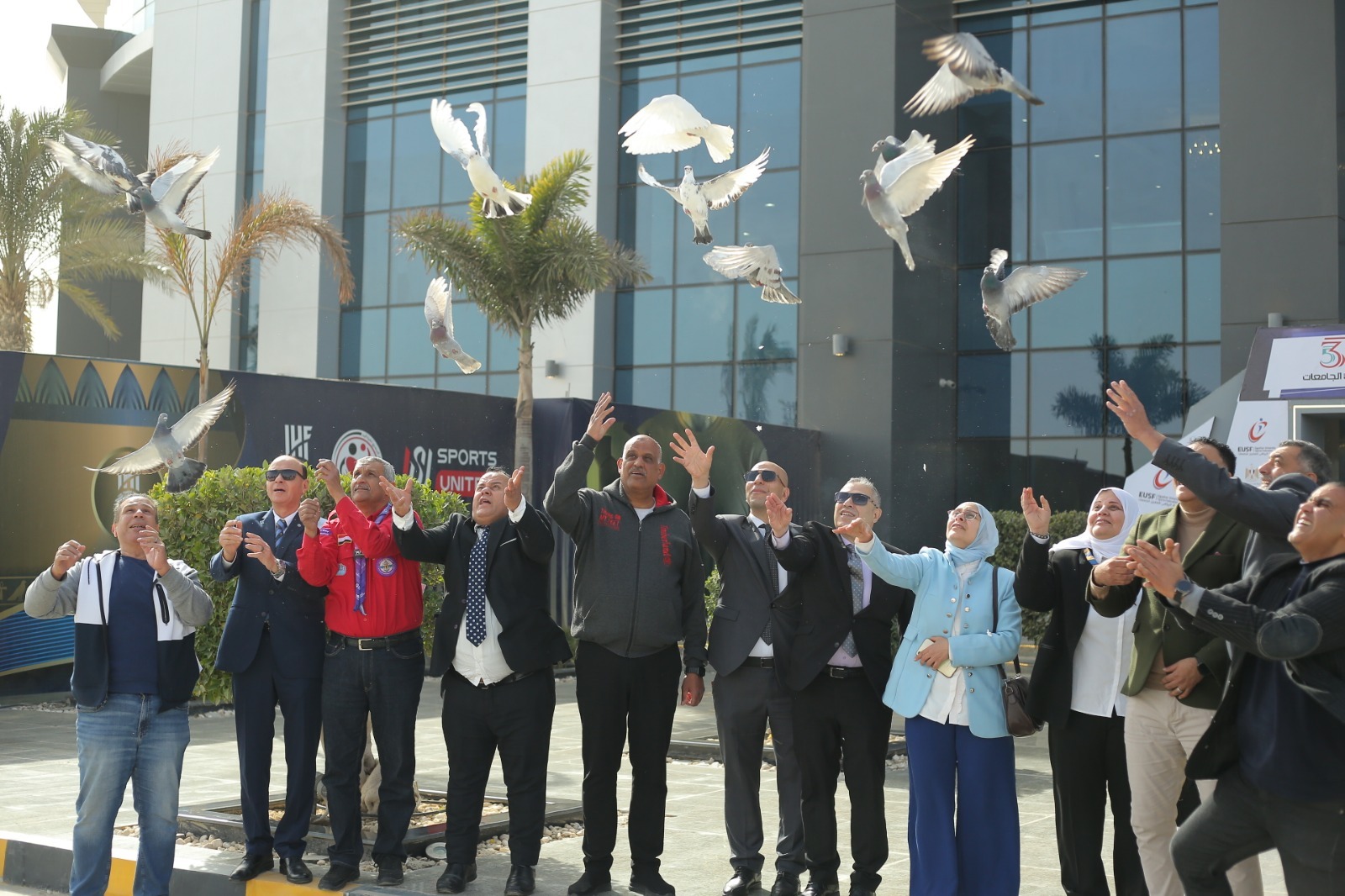 اللقاء مع الاتحاد العام لمراكز الشباب والكشافة وعدد من الاتحادات