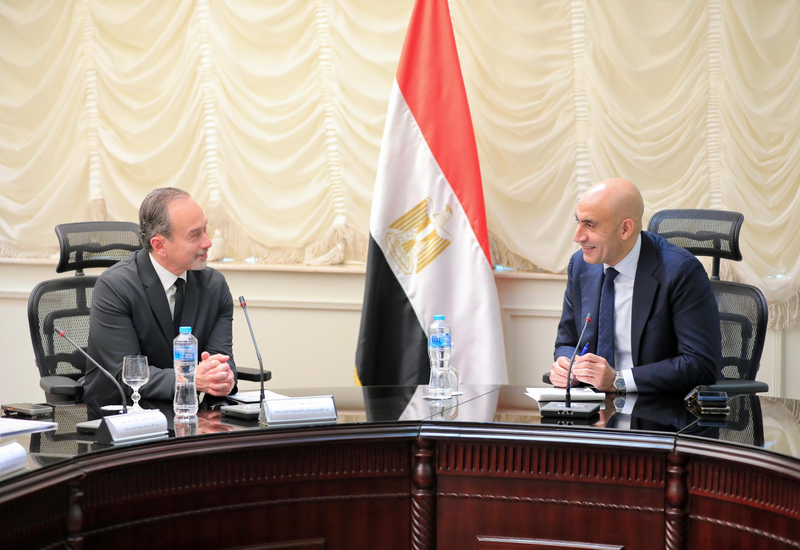 الوزير يلتقى برئيس الباكالوريا الدولية 