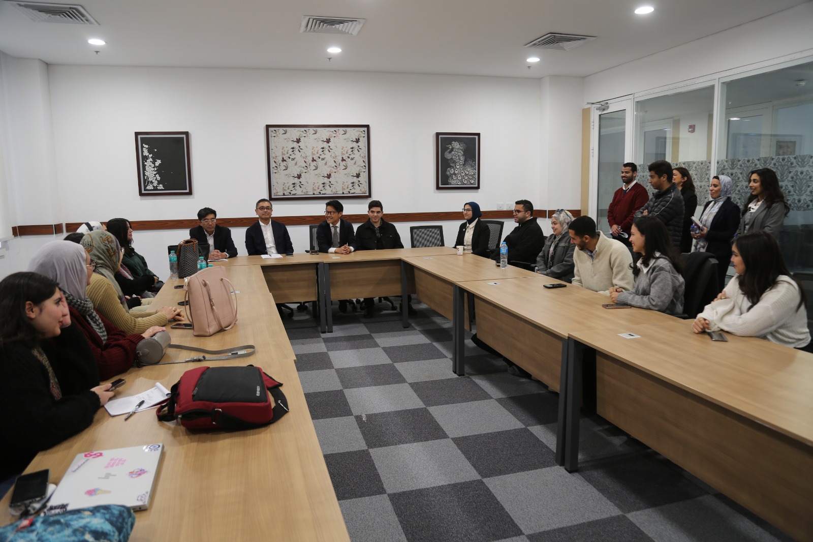 تعزيز الشراكة بين الجامعة  وكبرى الشركات اليابانية