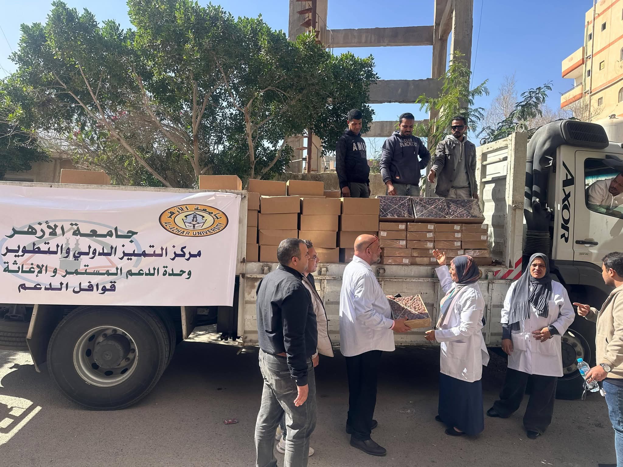 القافلة نظمتها وحدة الدعم المستمر والإغاثة