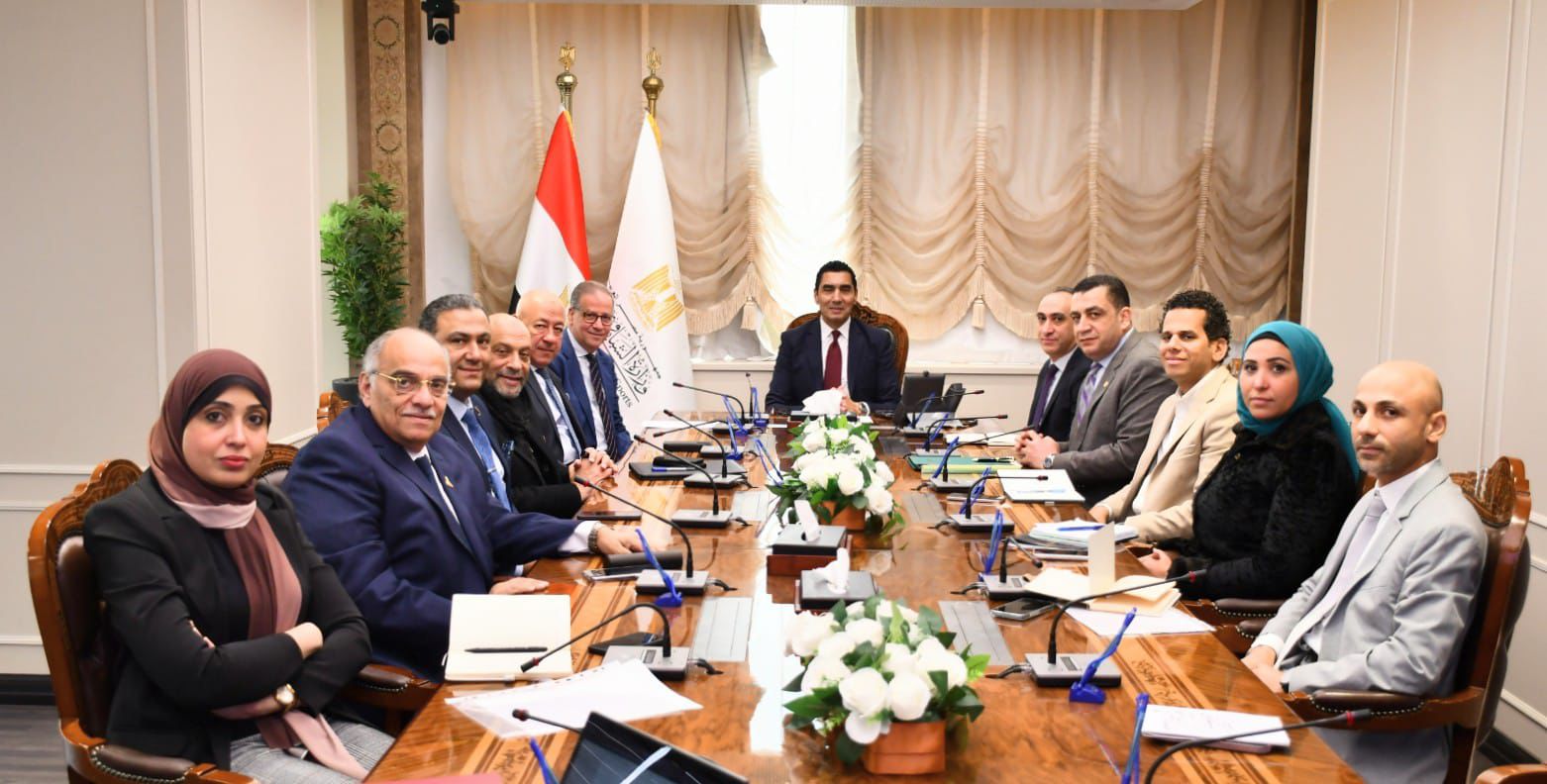 الوزير يلتقى المنظمة المصرية لمكافحة المنشطات