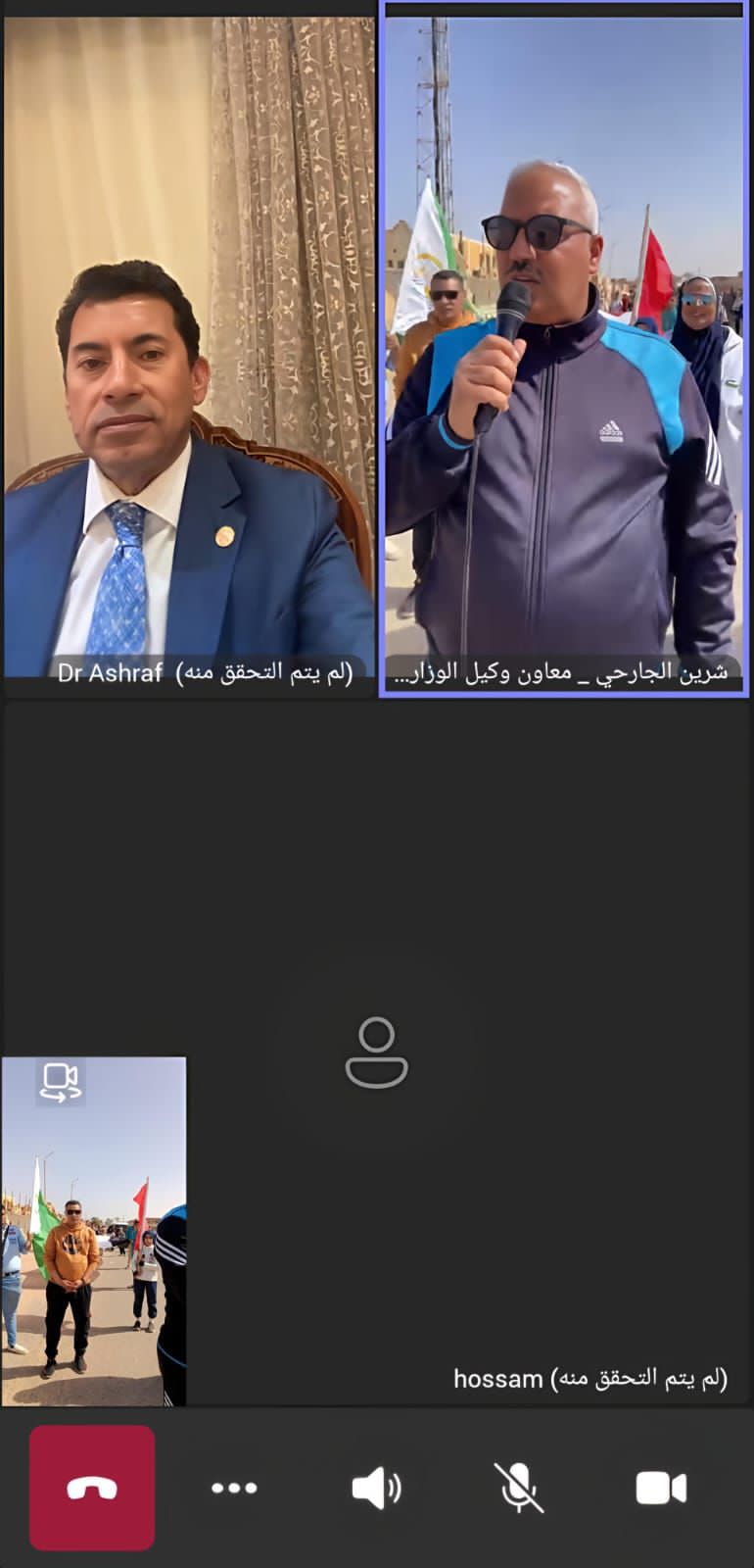 وزير الرياضة يطلق مارثون الواحات