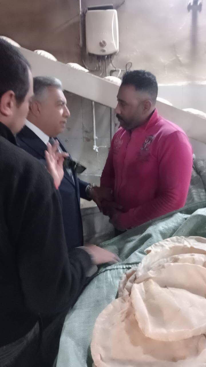 حملات مرور على مخابز المنصورة وطلخا وخاصة المخابز التي وردت بشأنها شكاوى