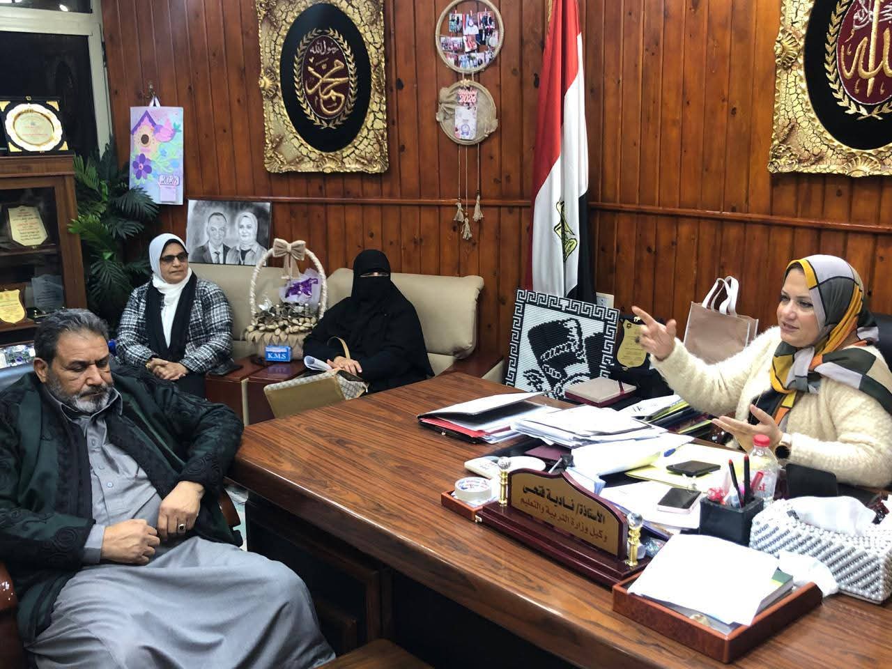 مناقشة خطة  تفعيل ممارسة الطلاب للنشاط التربوي