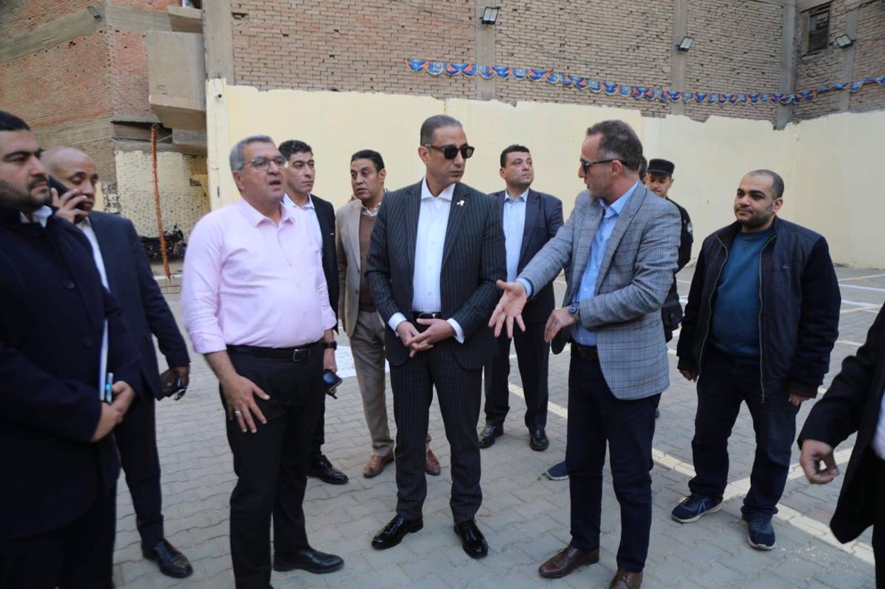 الأنصاري  لن نسمح بعودة التعديات بشارع العريش وسوق منظم للباعة الجائلين