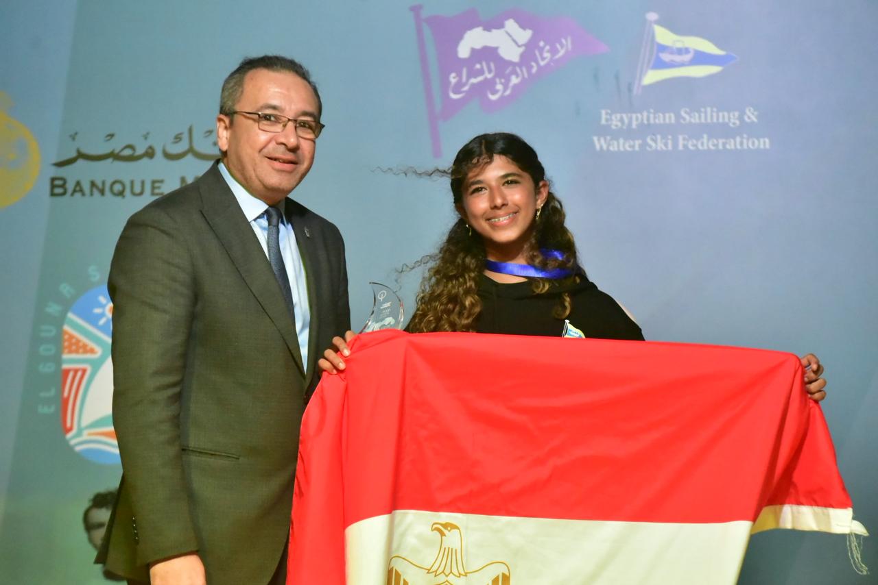 تنظيم متميز للبطولة العربية الشراع ومصر تحصد ٨ ميداليات 3 وزير الرياضة يهنئ الاتحاد المصري للشراع