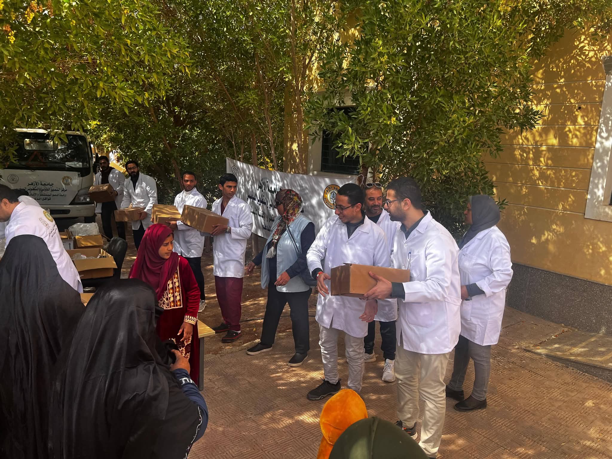 القافلة بمدينة سفاجا والقرى المحيطة بها