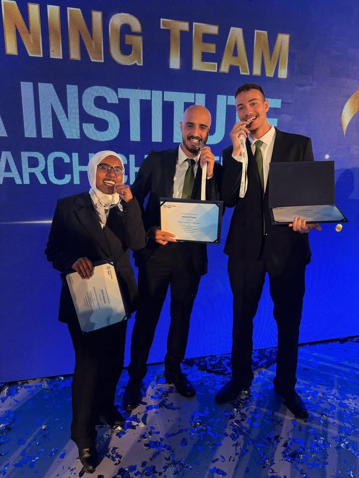 طلاب تكنولوجيا الإدارة بالجامعة الألمانية يحصدون المركز الثاني في مسابقة CFAالمحلية