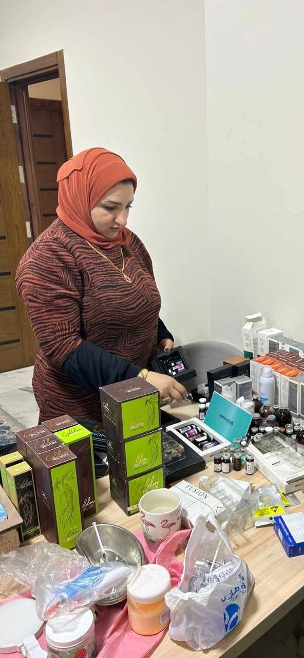 ضبط عيادة وهمية للجلديه والليزر تديرها منتحلة صفة طبيبب