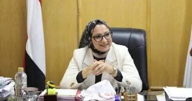 السيدة حنان مجدى محافظ الوادى الجديد 