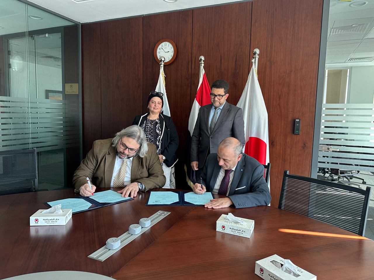 توقيع مذكرة تفاهم بين الجامعة المصرية اليابانية والأكاديمية الوطنية لتكنولوجيا المعلومات للأشخاص ذوي الإعاقة