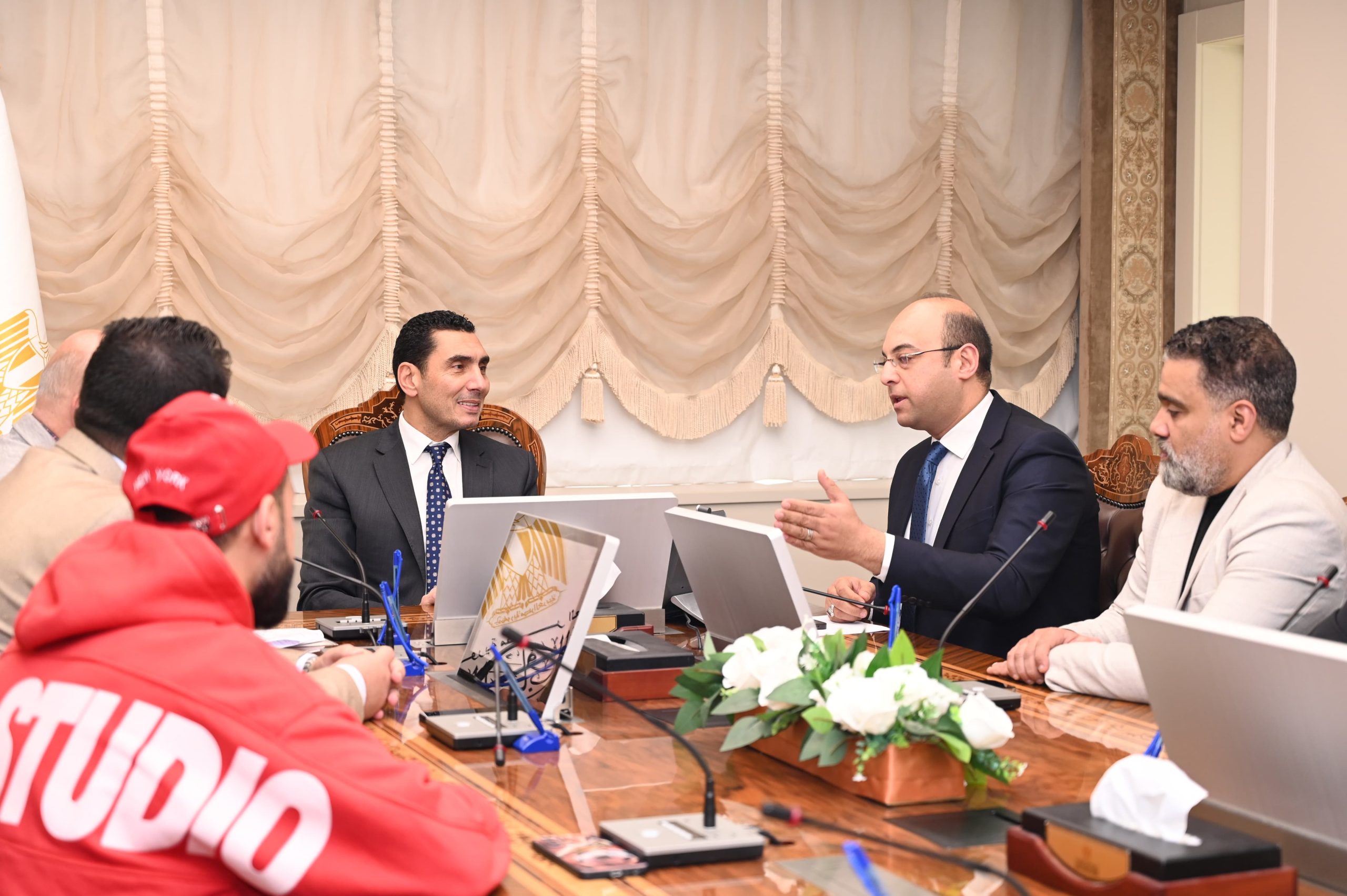 شباب المطرية فى ضيافة وزير الشباب والرياضة