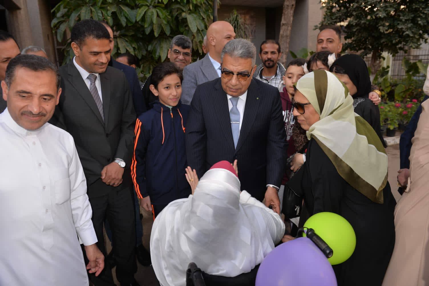 مرزوق يزور مستشفى الأطفال الجامعي