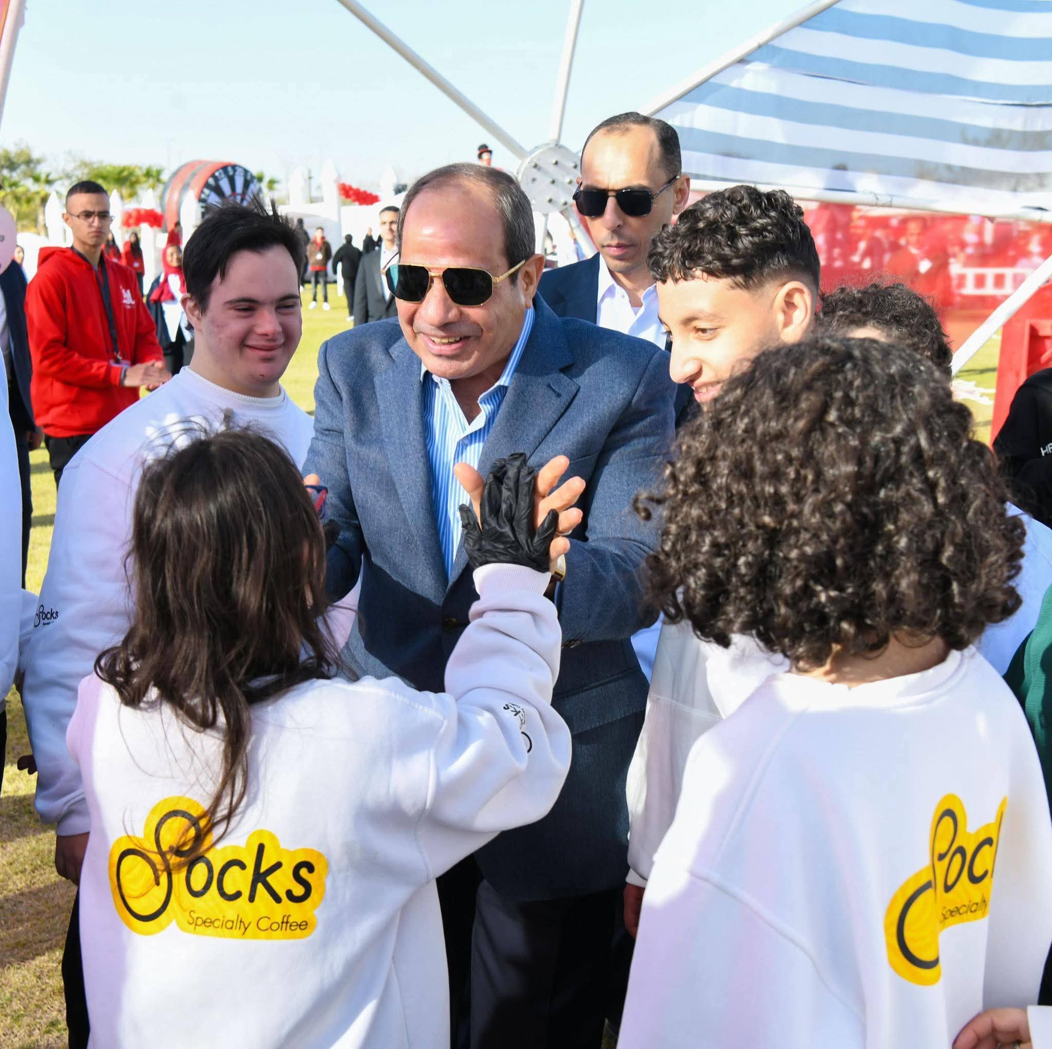 طلاب جامعة العاصمة يشاركون في احتفالية “عيد_سعيد” بالعاصمة الإدارية بحضور الرئيس عبد الفتاح السيسي