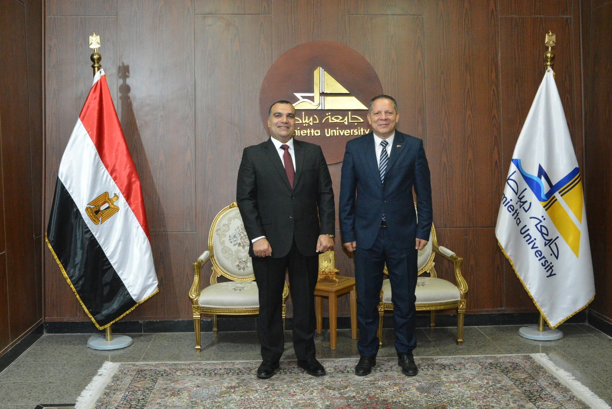 عميد جديد لكلية علوم الرياضة بجامعة دمياط