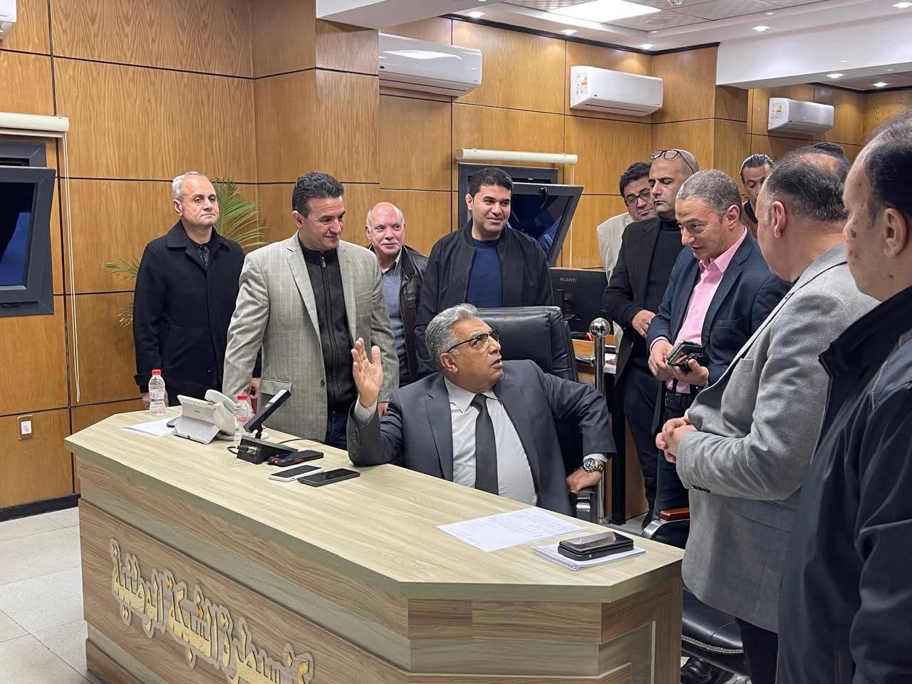 متابعة يومية مستمرة لمواعيد الغلق المقررة