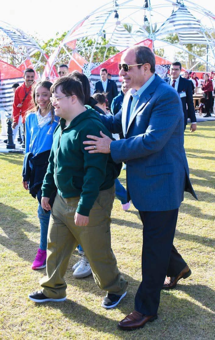 طلاب جامعة العاصمة يشاركون في احتفالية “عيد_سعيد” بالعاصمة الإدارية بحضور الرئيس عبد الفتاح السيسي