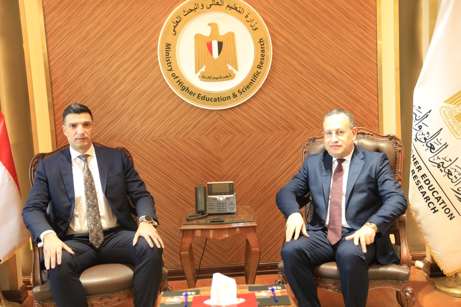 تنفيذ شراكة عملية ومباشرة مع وزارة التعليم العالي