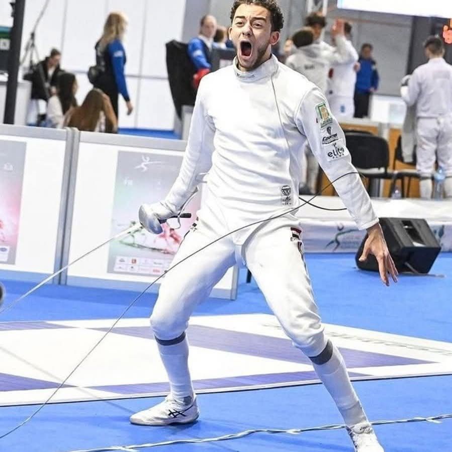 محمد السيد بحصد برونزية كأس العالم لسيف المبارزة بكازاخستان 2 محمد السيد بحصد برونزية كأس العالم لسيف المبارزة بكازاخستان