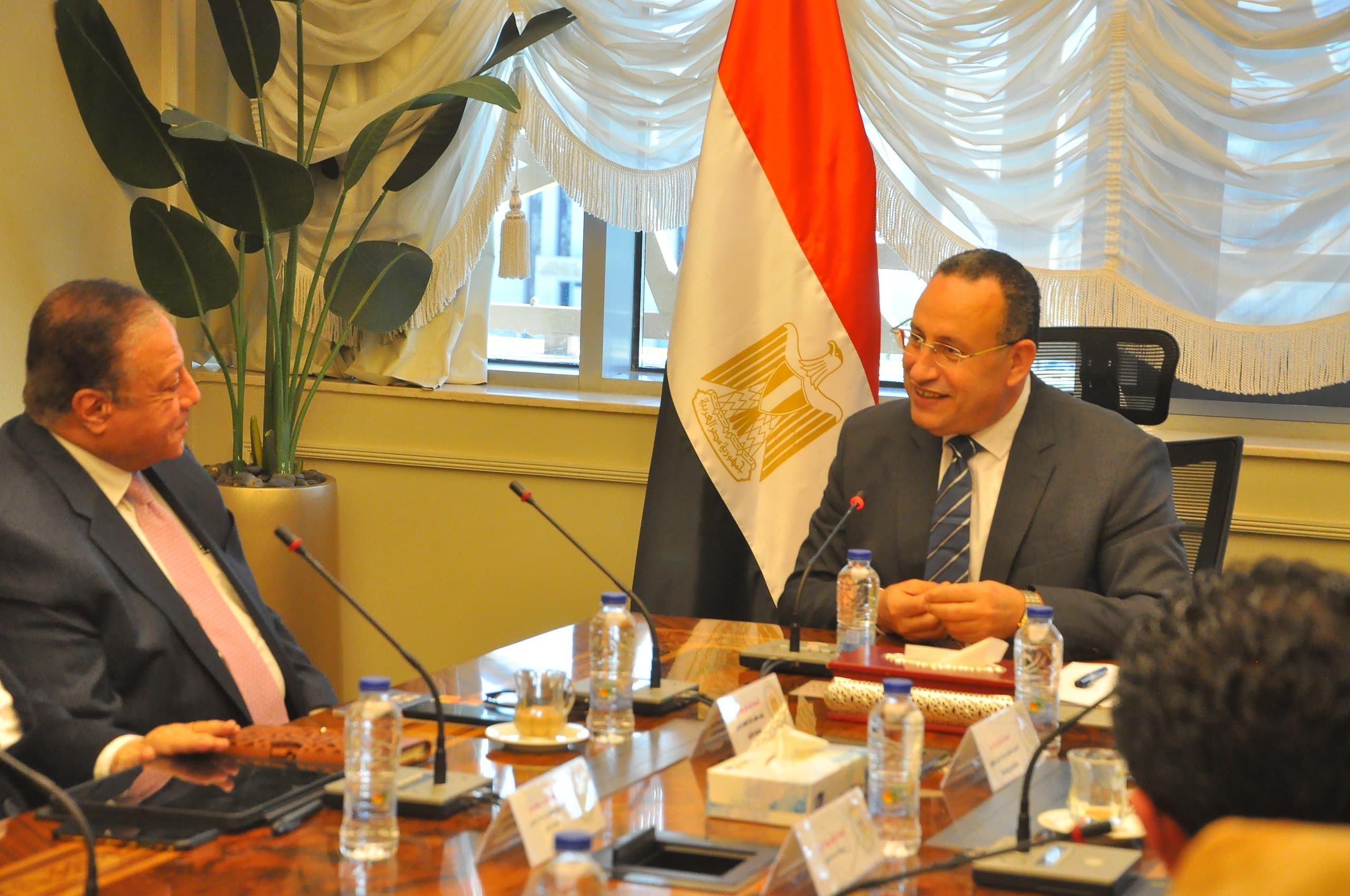 الجهاز المصري للملكية الفكرية فى اجتماع مع وزير التعليم