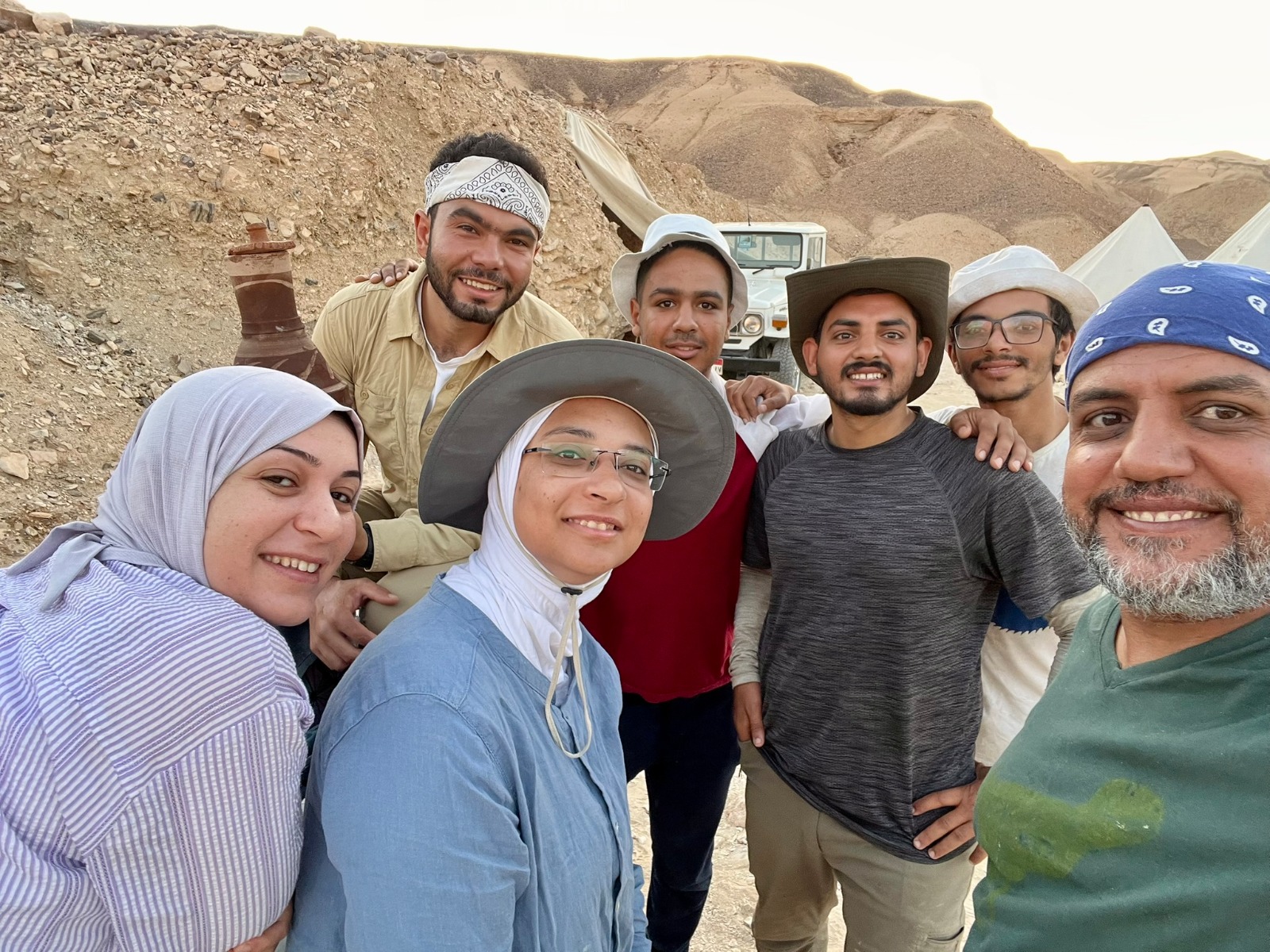 الفريق استمر لأكثر من خمس سنوات في البحث الميداني