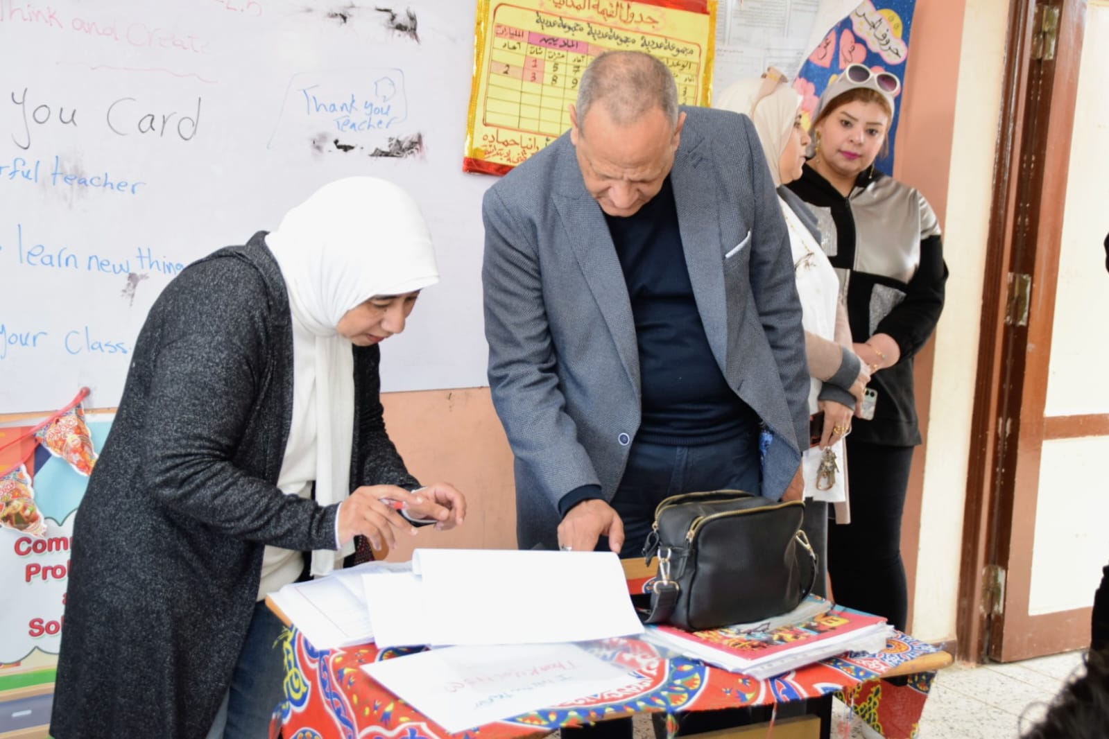 تعليم بور سعيد يتابع مستوى التحصيل والانضباط الدراسي