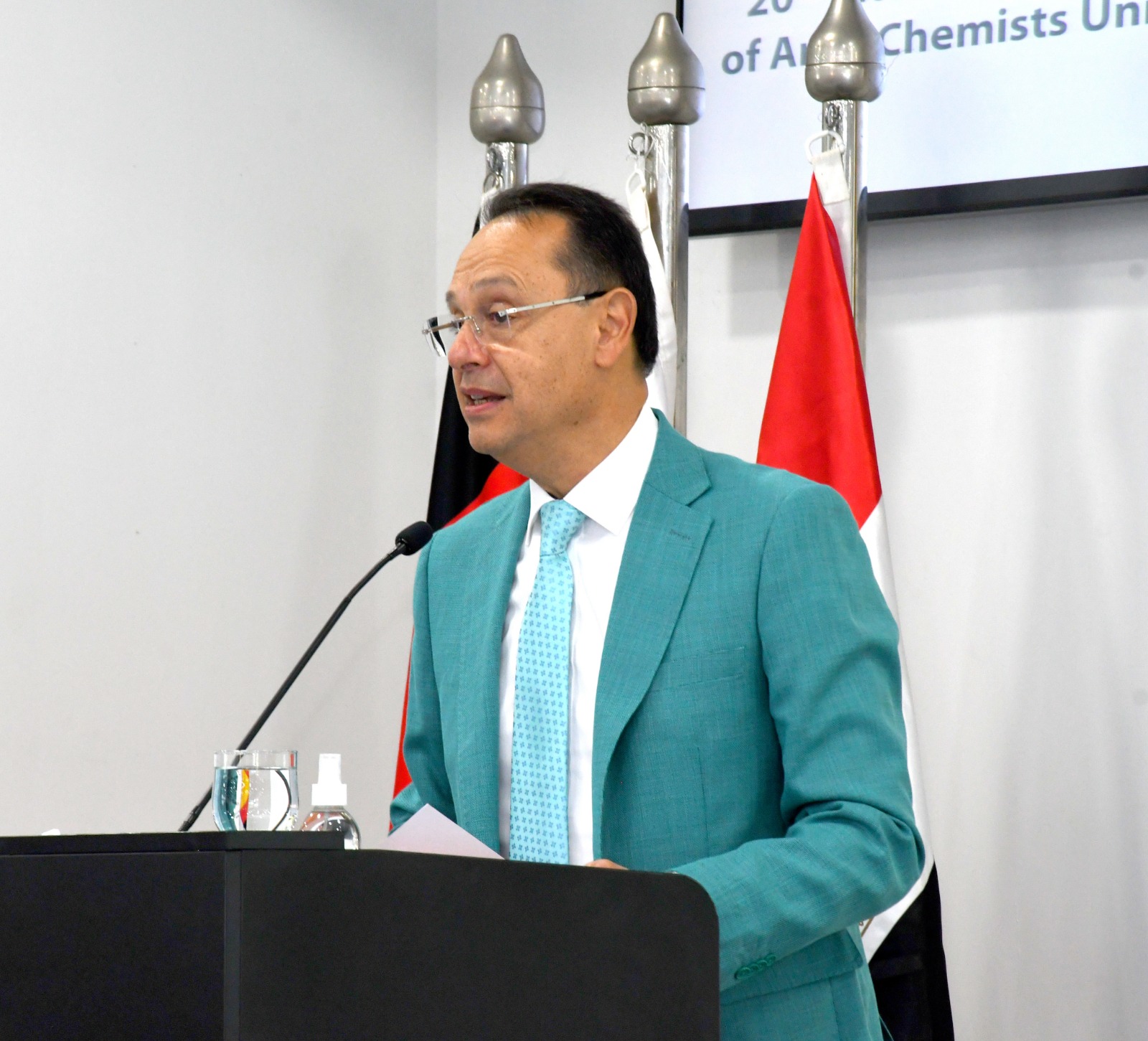 الألمانية بالقاهرة تختتم المؤتمر الدولي العشرين لاتحاد الكيميائيين العرب