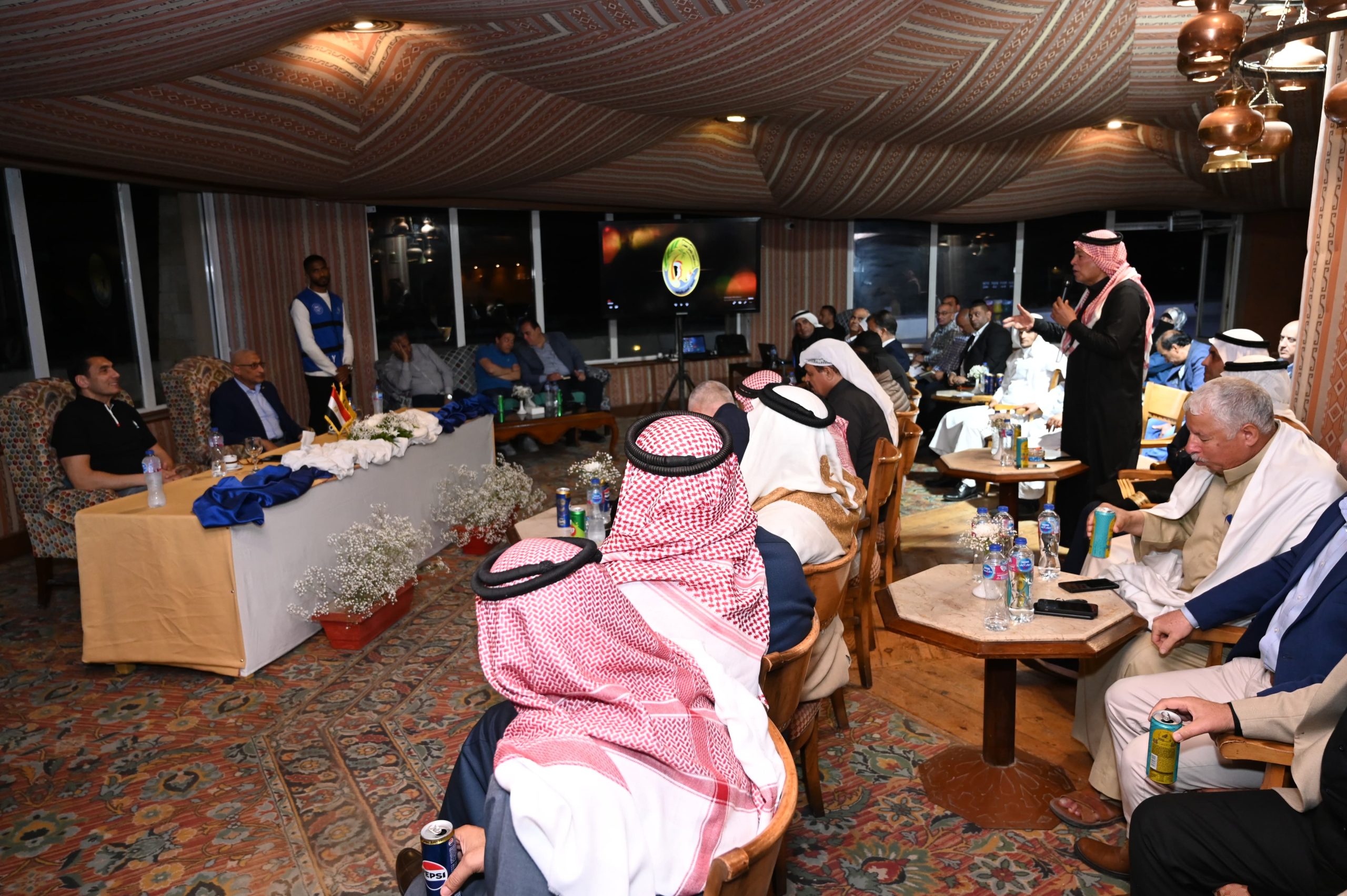 وزير الشباب والرياضة ومحافظ شمال سيناء يشهدان لقاءً حواريًا مع النواب والمشايخ والعواقل